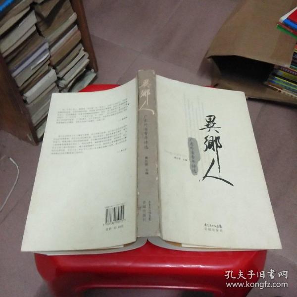 异乡人:广东外省青年诗选:Guangdong selected poems of young poets from other provinces