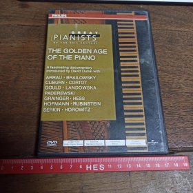 【碟片】DVD THE GOLDEN AGE OF THE PIANO【满40元包邮】