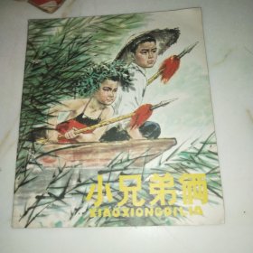 40开彩色连环画 小兄弟俩