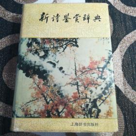 新诗鉴赏辞典  一版一印