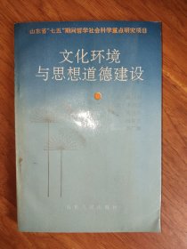 文化环境与思想道德建设