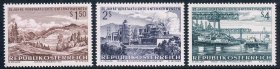 A4外国邮票奥地利1971工业建设 雕刻版 3全 新