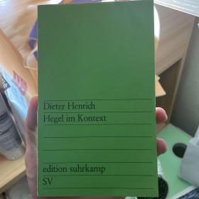 Hegel im Kontext