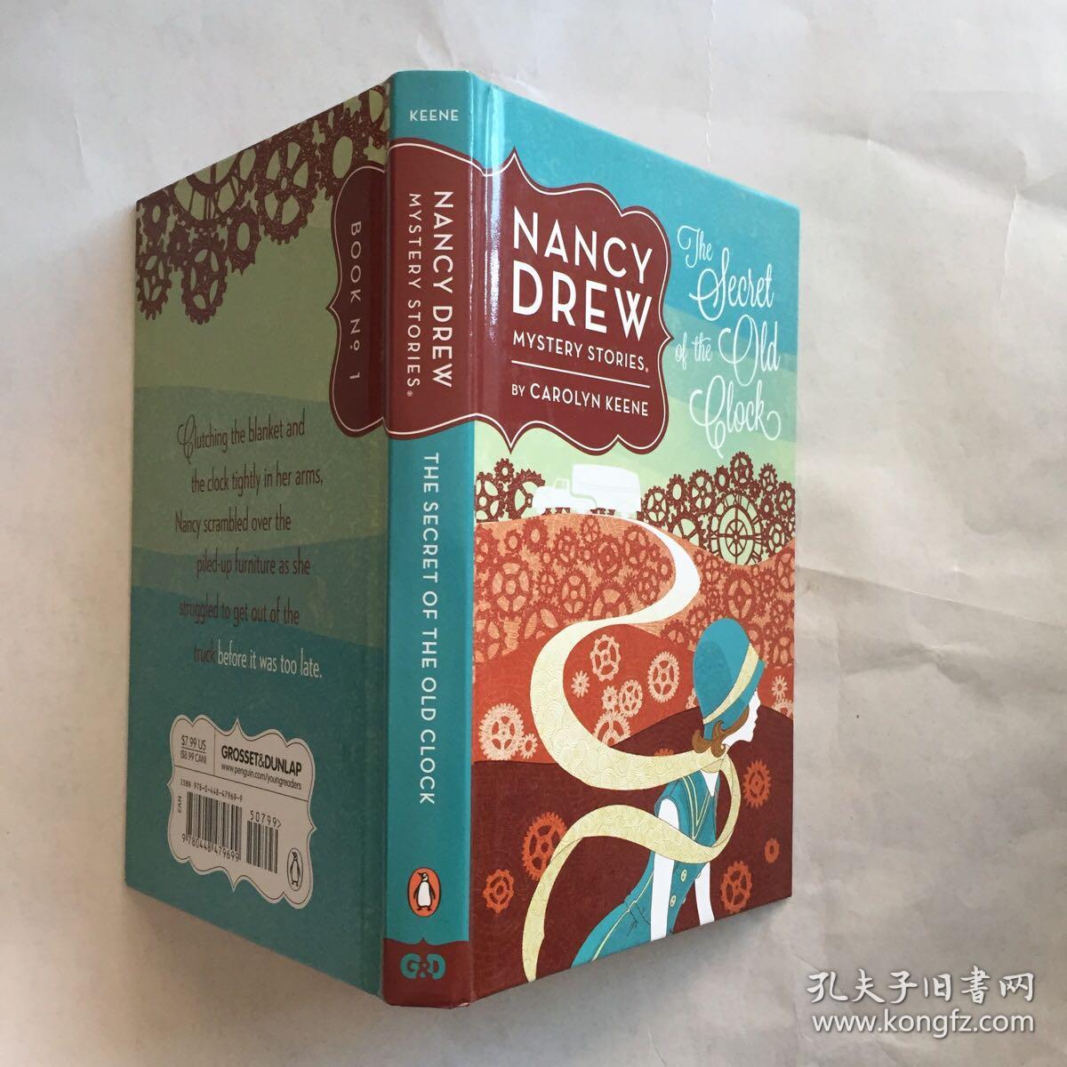 Nancy Drew  The Secret of the Old Clock 南茜·朱尔  精装  插图  2014