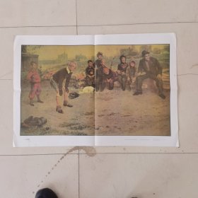 义务教育六年制小学语文第八册教学挂图 小足球赛