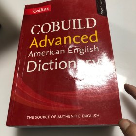 柯林斯高阶美式英语词典 Collins COBUILD Advanced American English Dictionary 英文原版工具书 英英词典美语字典