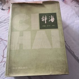 辞海缩印本和增补本（共两册）