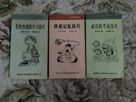 心理透视丛书·轻松快捷的学习技巧、快速记忆技巧、成功的考试技巧（3册合售）