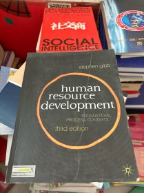 human resource development人力资源开发