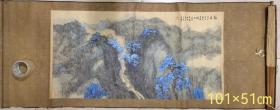 四川嘉州五老周云鹤（云鹤山人）精品山水画（保真出售）