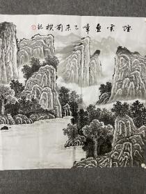 刘朴，男，本名刘国辉，1945年生于中国四川成都。四川省中国画学会会长，四川省诗书画院一级美术师，中国画学会常务理事，四川蜀山画院院长，中国美术家协会会员，中国人民大学客座教授，第一批巴蜀画派卓越成就代表人物。出版有《刘朴画集》《刘朴扇面专辑》《刘朴水墨山水》等。