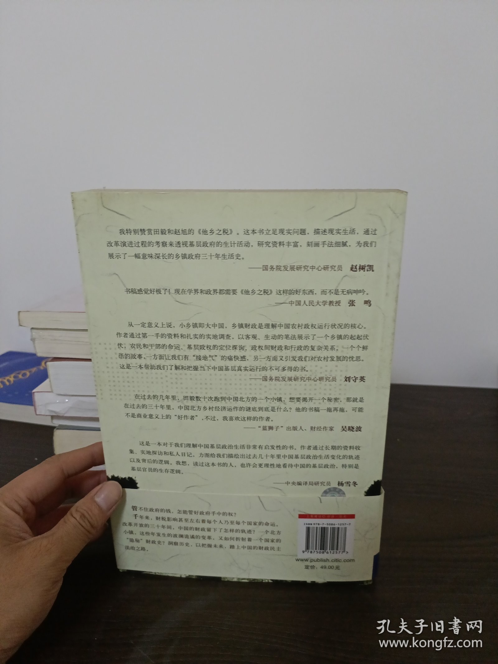 他乡之税：一个乡镇的三十年，一个国家的“隐秘”财政史