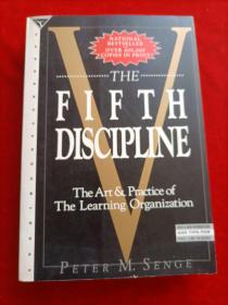 英文书 The Fifth Discipline: The Art & Practice of the Learning Organization 第五学科：学习型组织的艺术与实践 Paperback by Peter M. Senge (Author)/毛边书