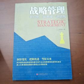 战略管理：新视野、新思维、新进展
