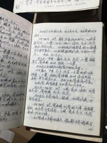 成都老中医手抄读书笔记  100本以上 还有一些小单子  大量中医验方  单方  见图  特效药  很完整清晰  一起合售