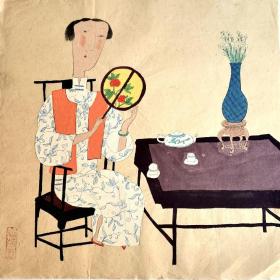 国画人物小品114
