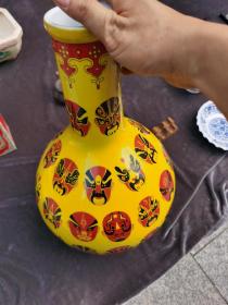 京剧脸谱花瓶（景德镇陶瓷）