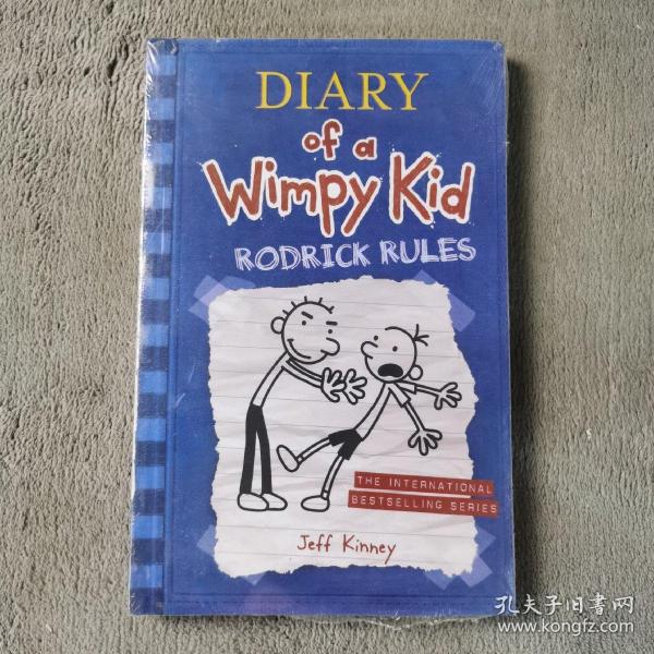 Diary of a wimpy kid #2 rodricd rules 小屁孩日记 2 （美国版，平装）