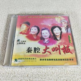 VCD光盘 秦腔 大叫板 上下集2碟装 已验视 盒有破损