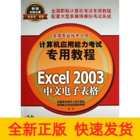 Excel 2003中文电子表格