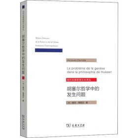 胡塞尔哲学中的发生问题/当代法国思想文化译丛