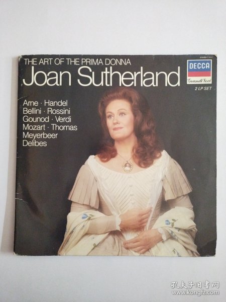 老黑胶唱片(外文原版) Joan Sutherland全套2张盘