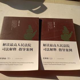 解读最高人民法院司法解释、指导案例(民事卷)(套装共2册)