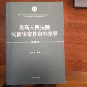 最高人民法院民商事案件审判指导（第2卷）