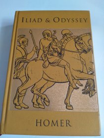 Iliad and Odyssey伊利亚特与奥德赛，荷马史诗，英文原版【三面刷金，下书口有水迹】