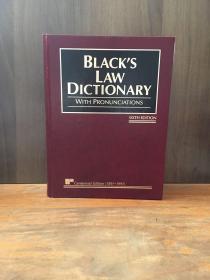 Black's Law Dictionary With Pronunciations, Sixth Edition