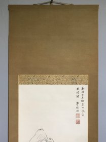 清代渡日四大家之一：费晴湖《溪山啸傲图》（湖州籍画家）