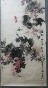 陈合一翟瑞兰合作花鸟