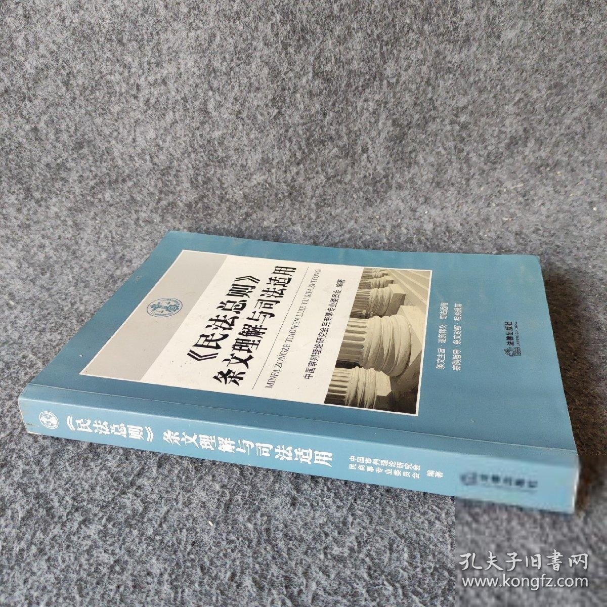 《民法总则》条文理解与司法适用 中国审判理论研究会民商事专业委员会  著 法律出版社