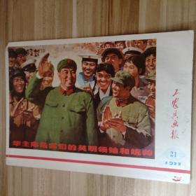 浙江版工农兵画报1977年第21期总第295期(华主席是我们的英明领袖和统帅)