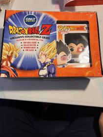 美国发货 百思买 Best Buy Dragon ball Z exclusive collective crate龙珠Z独家收藏套装一盒（含被子，袜子，FiGPiN 徽章和玩偶）全新，盒子破损