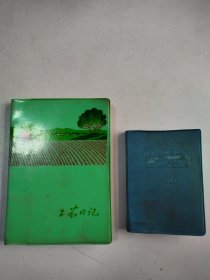 工农日记，韶山笔记本，2本合售