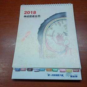 2018（狗）戊戌年神经图谱台历 14张全