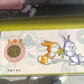 1999年，上海造币厂兔年生肖纪念章
