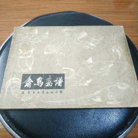 早期原版原品杨柳青出版禽鸟画谱,品自看图