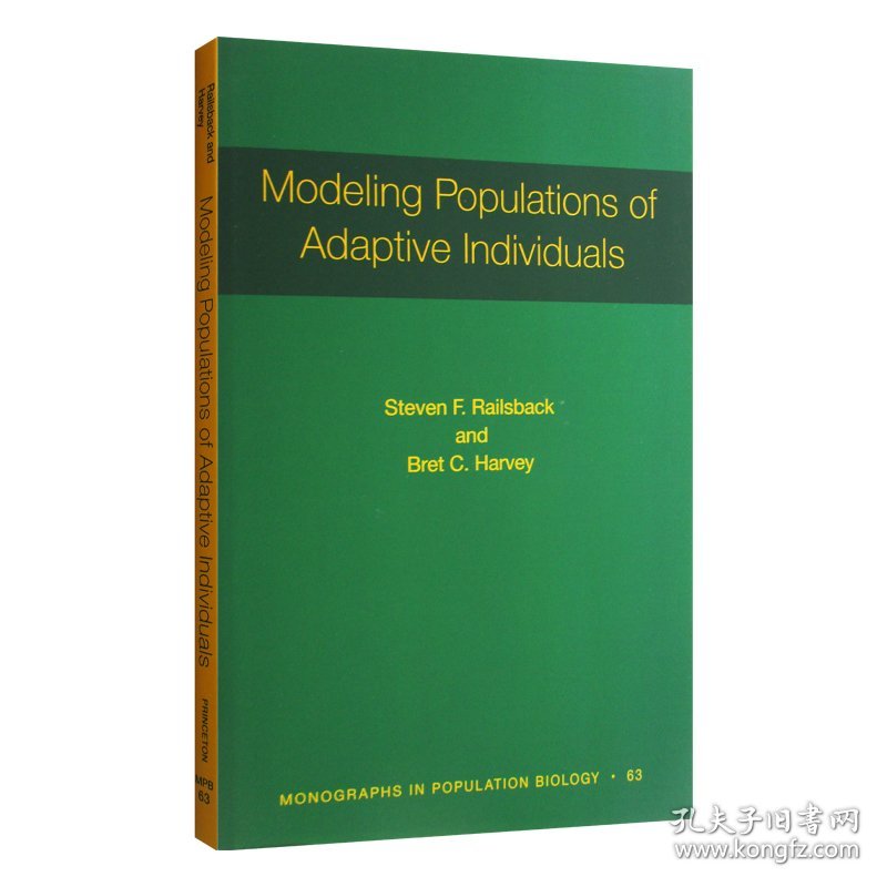 英文原版 Modeling Populations of Adaptive Individuals 适应性个体的种群建模 英文版 进口英语原版书籍