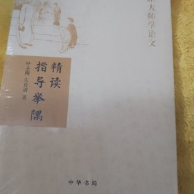 精读指导举隅：跟大师学语文（保存品，有塑封）