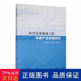 体育消费视域下的体育产业发展研究 体育理论 刘海山，昝登良，陈辉 新华正版