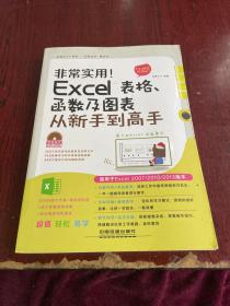 非常实用！Excel 表格、函数及图表从新手到高手（全彩图解视频版）