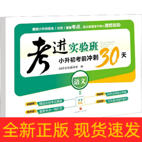 语文/考进实验班小升初考前冲刺30天