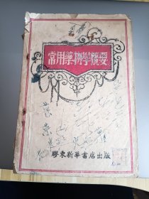 1947年出版常用药物学概要(草纸本)，胶东军区卫生部编辑，胶东新华书店出版发行,烟台、分店-北海(黄县)、东海(崐俞)、南海(莱东)、西海(沙河)，支店威海、龙口、石岛、莱西、荣成、文登、牟平、乳山、海阳、牙前、福山、栖霞、栖东、蓬莱、招远、南掖、北掖、五龙、即西、即东、昌南、昌北、平南等