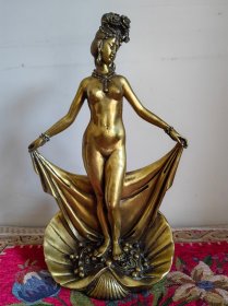 女神 摆件 礼物 铜 品质如图