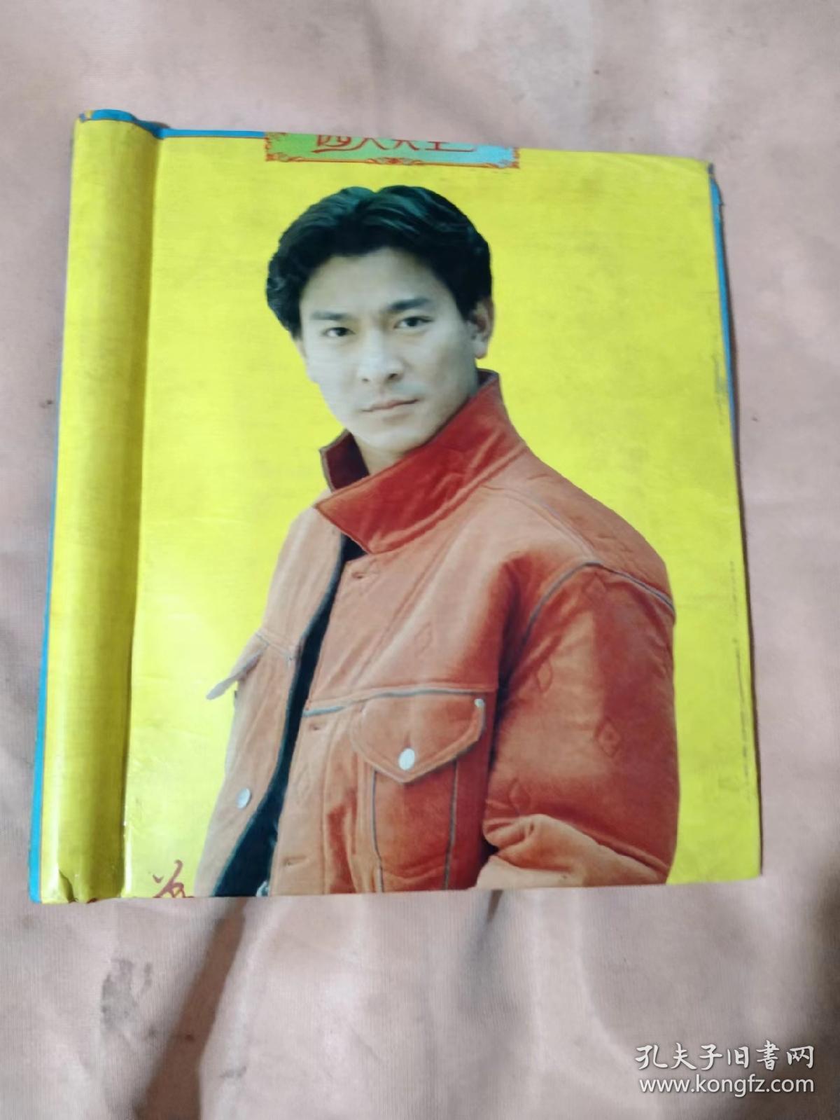 空白影集(封面刘德华， 封底翁美玲)一本