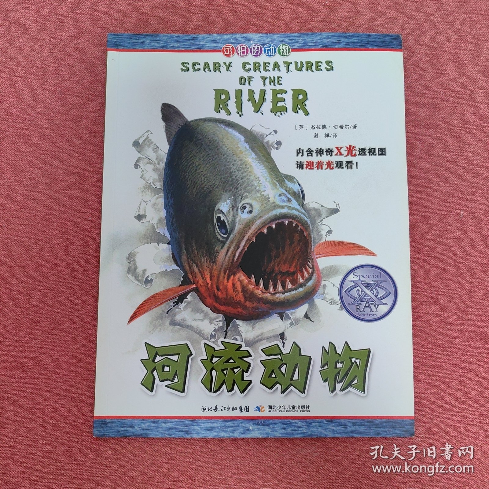 可怕的动物.河流动物（英国Salariya图书公司两大支柱图书之一，畅销10年，单本销量过百万、全球22个版本，让孩子体验神奇的X光透视效果）