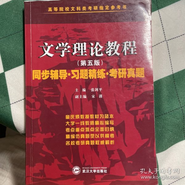 童庆炳 文学理论教程（第五版）同步辅导 习题精练 考研真题