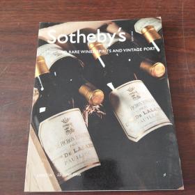 SOTHEBY'S：FINE AND RARE WINES SPIRITS AND VINTAGE PORT（LONDON WEDNESDAY 23 JUNE 2005）